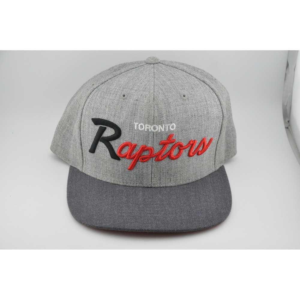 Mitchell & Ness Toronto Raptors Hat OS Grey Good Snapback NBA Flat Brim